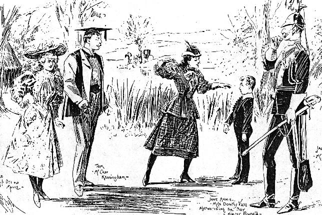 drawing from the 1893 production